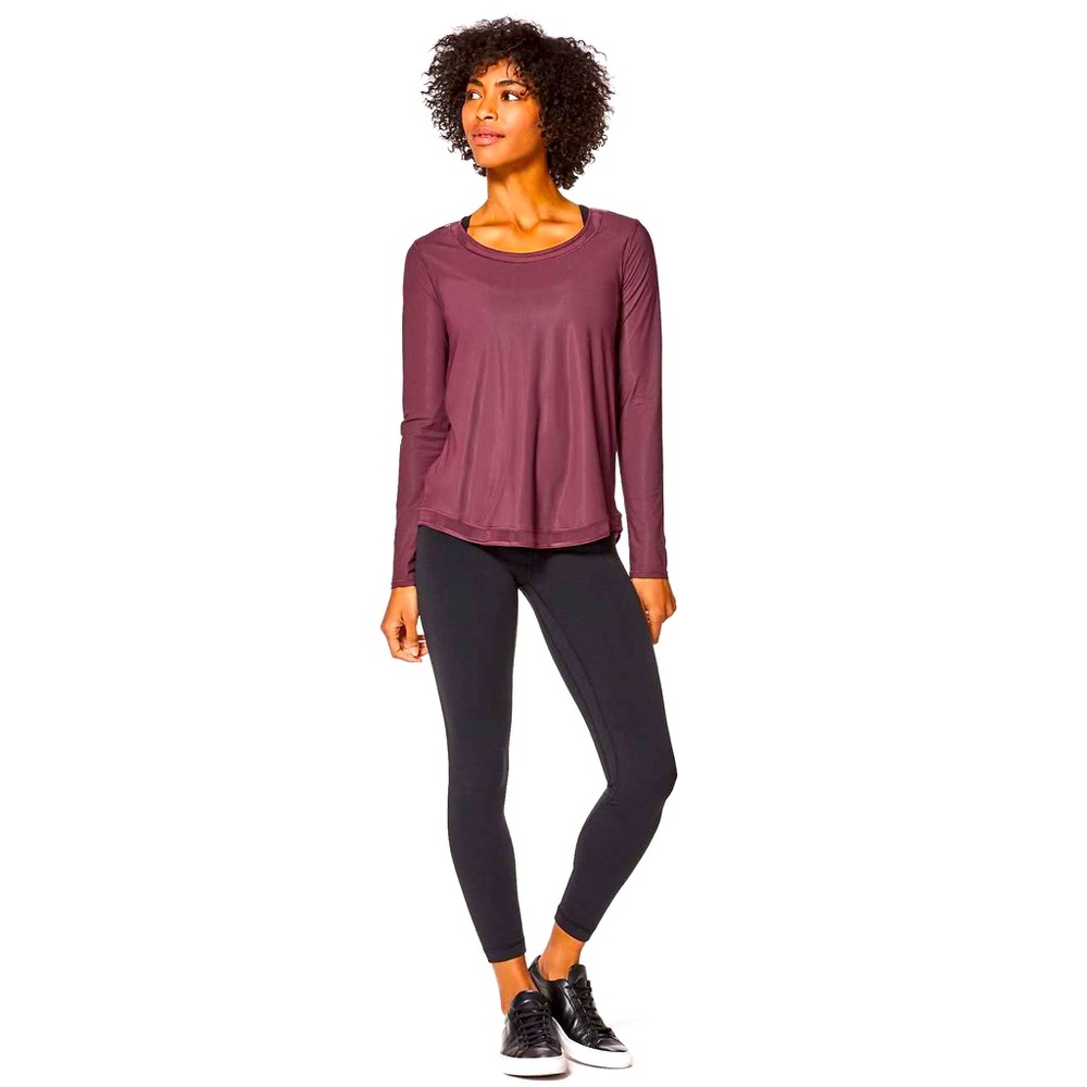 Lululemon Mix & Mesh Long Sleeve Size 6